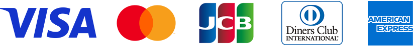VISA / MASTER / JCB / DINERS / AMEX